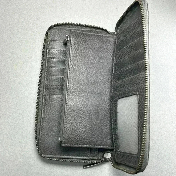 Matt & Natt Wallet Vegan Leather Cash Card Purse Organize Zip Car Shop Money - Picture 6 of 6
